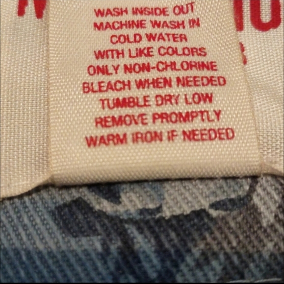 Women's retro grey/blue floral Mossimo jean jacket size small - Picture 6 of 6